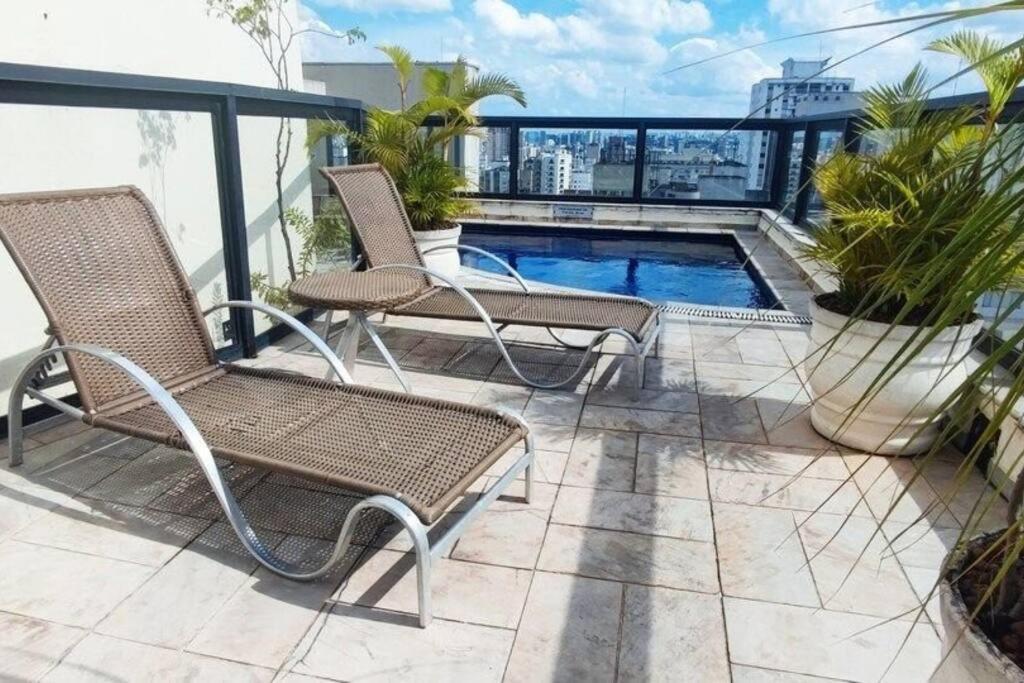 Flat 4 Estrelas Prox Av Paulista, Hc, Convencoes Reboucas, Metro, Bares Nos Jardins Apartamento *