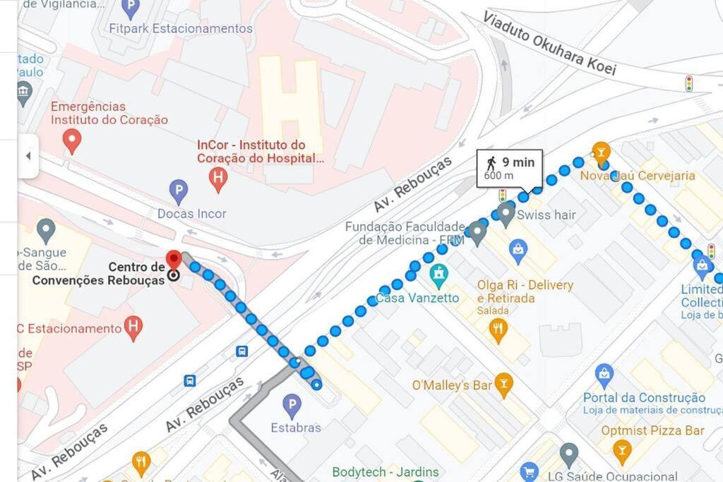 Flat 4 Estrelas Prox Av Paulista, Hc, Convencoes Reboucas, Metro, Bares Nos Jardins * São Paulo